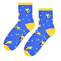 Skarpety damskie kolorowe kukurydza Steven 159/042