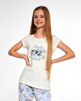 Letnia piżama dla dziewczynki Cornette 570/95 Smile.jpg