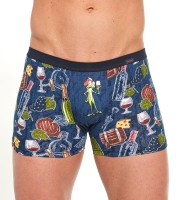 Kolorowe bokserki męskie Cornette Tattoo 280/211 Red wine.jpg