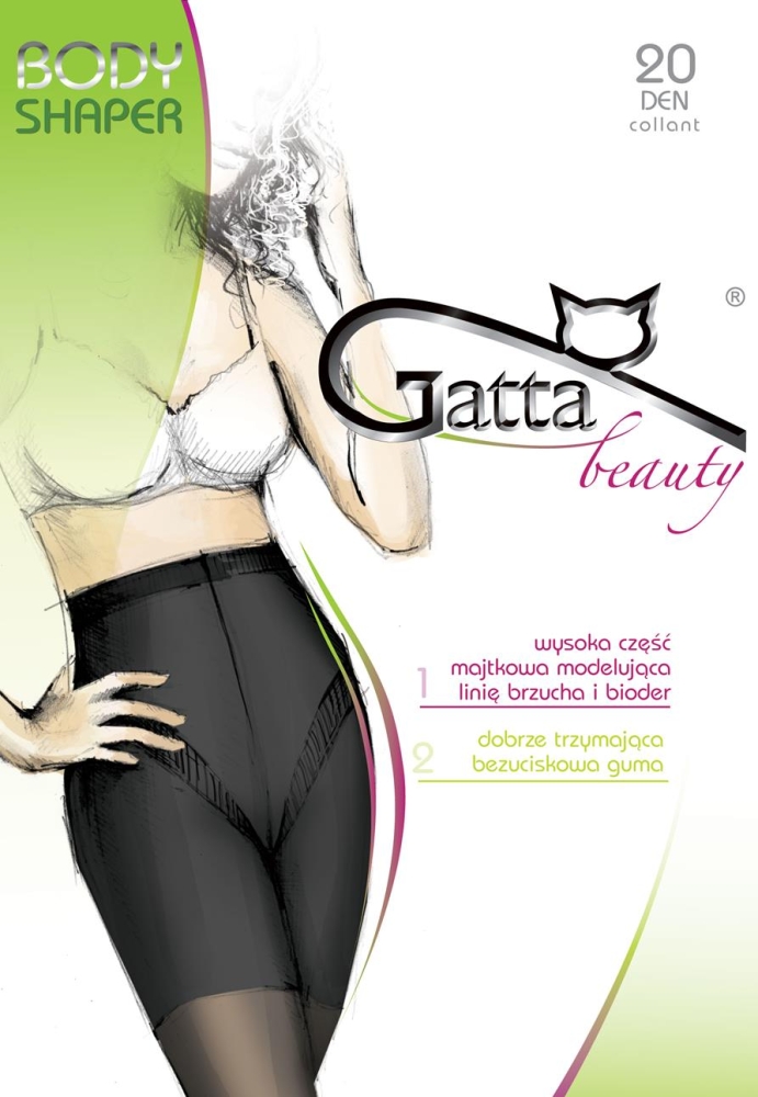 Gatta BODY Shaper 20den- rajstopy modelujące korygujące sylwetkę