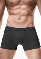 bokserki-gładkie-cornette-223-authentic-perfect-mini-grafit