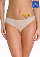 Figi damskie KEY LPR-010 mini bikini beż 2 pack 