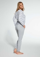 cornette-molly-bawełniana-pizama-w-kolorze-szarym