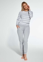 dmaska-pizama-w-paski-molly-cornette-szary-melanż