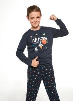 chłopieca-pizama-dluga-cornette-593-141-mars-granat