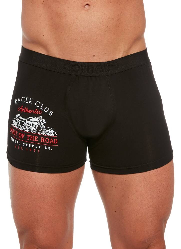 szorty-bokserki-męskie-czarne-cornette-508-142-high-emotion