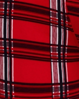 bokserki-świateczzne atlantic w czerwoną kratkę