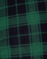 bokserki atlantic szorty w zieloną kratkę