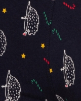 granatowe bokserki w jeżyki Atlantic 2GMB-004