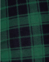 zielone bokserki w kratkę Atlantic 2GMB-004