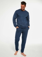 Cornette Piżama męska długa 117235 Loose 11 jeans.jpg