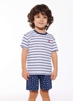 Piżama chłopięca Cornette 801/802-111 Marine