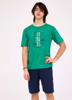 Cornette piżama młodzieżowa chłopięca 504/46 City