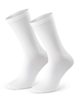 Skarpety sportowe gładkie męskie Steven 057-112 dynamic sport białe