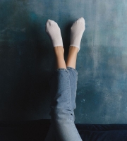 bawełniane stopki damskie w ażurowe wzzory steven comet 066.jpg