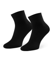 Bambusowe skarpety męskie za kostkę Steven 028 kolor czarny