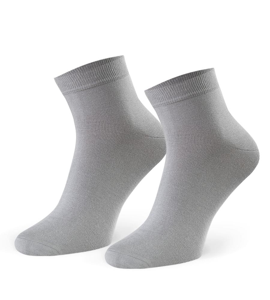 Bambusowe skarpety męskie za kostkę Steven 028 kolor szary