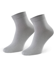 Bambusowe skarpety męskie za kostkę Steven 028 kolor szary