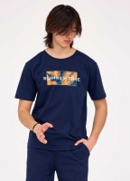 bawełniana piżama chłopięca na lato z krótkim rekawem cornette 500-47 summer time