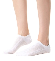 białe ażurowe stopki damskie steven comet 066