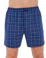 Cornette bokserki męskie luźne w kratkę 002-292 comfort  