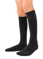 Podkolanówki bawełniane dziecięce Steven 072 czarne