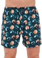 Cornette bokserki męskie luźne 001-159 wilki