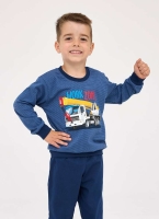 piżama dla chłopca długa cornette 478-162 work zone