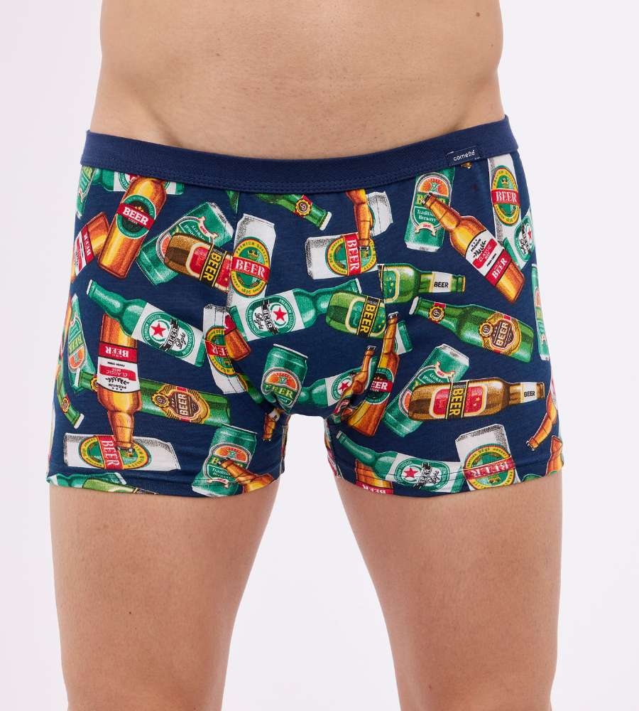 bawełniane bokserki męskie w butelki cornette 280-236 bottles.jpg