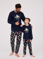 piżamy rodzinne dla taty i syna cornette home.jpg