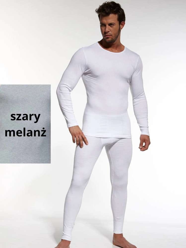 bawełniane kalesony rajtuzy męskie 009 Cornette  szary melanż