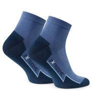 Skarpety krótkie męskie Steven Sport 054-327 jeans