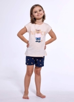 Piżama dziewczęca z misiem Cornette 787/788-107 Nice