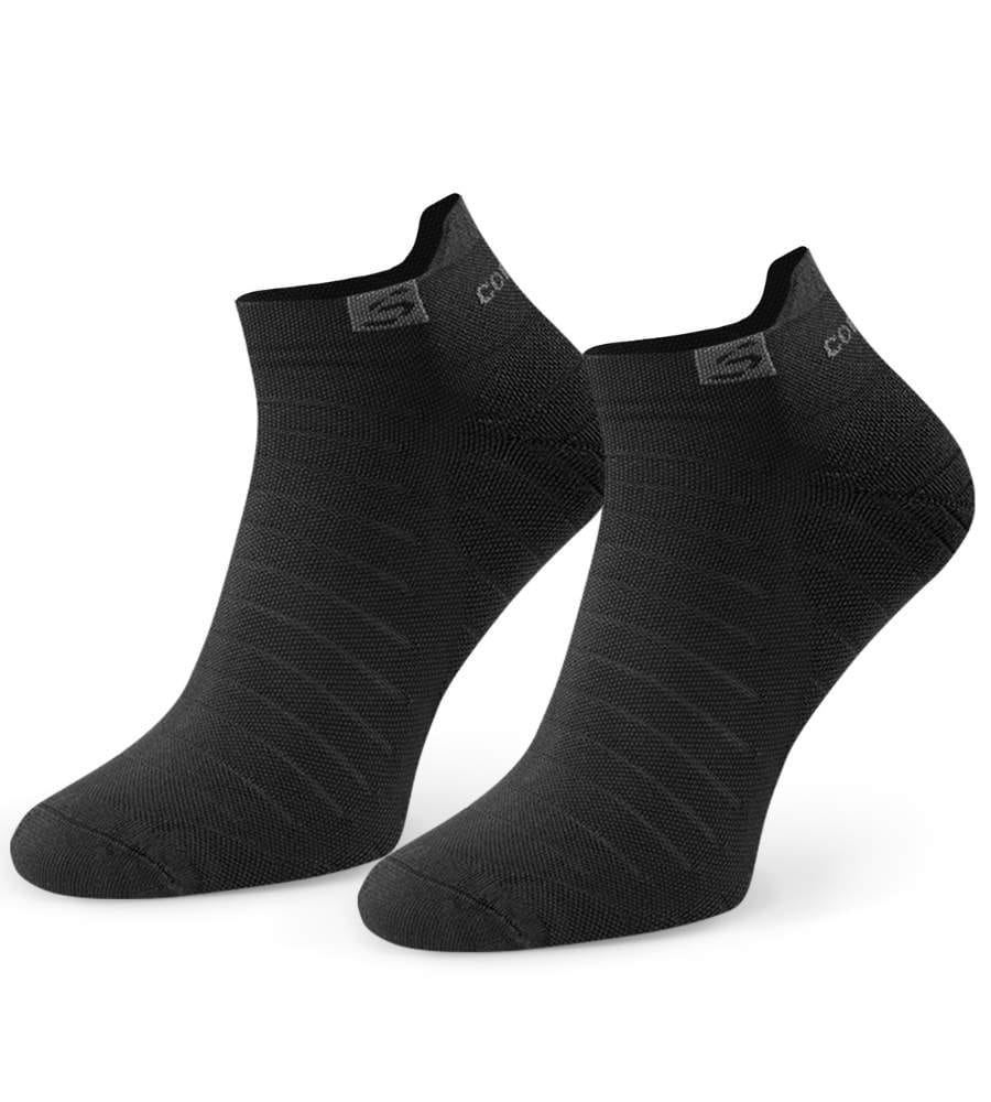 Skarpety stopki do biegania Steven sport 177 czarne