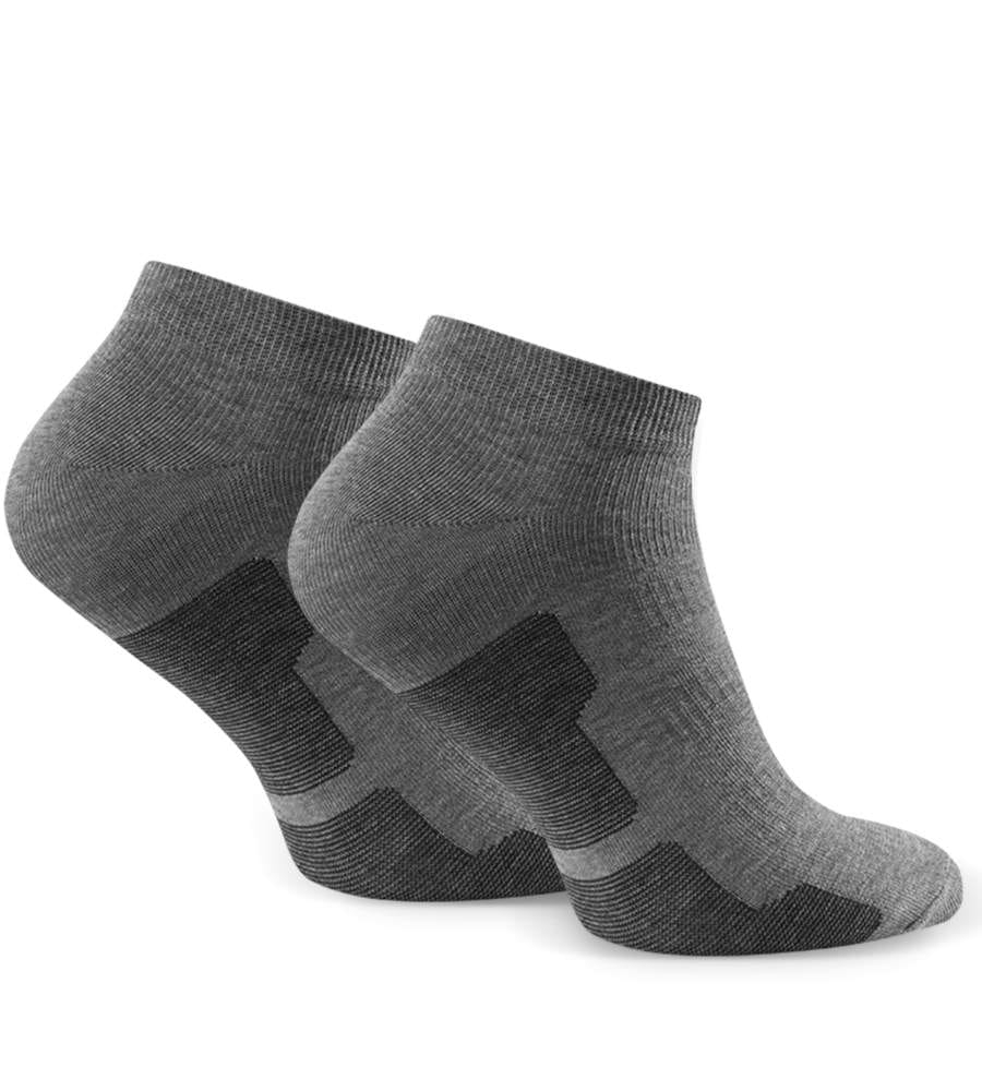 Stopki męskie Steven dynamic sport 101114 szary melanż