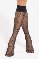 Gatta podkolanówki  wzorzyste Gatta trendy wz.15 lycra 20 den