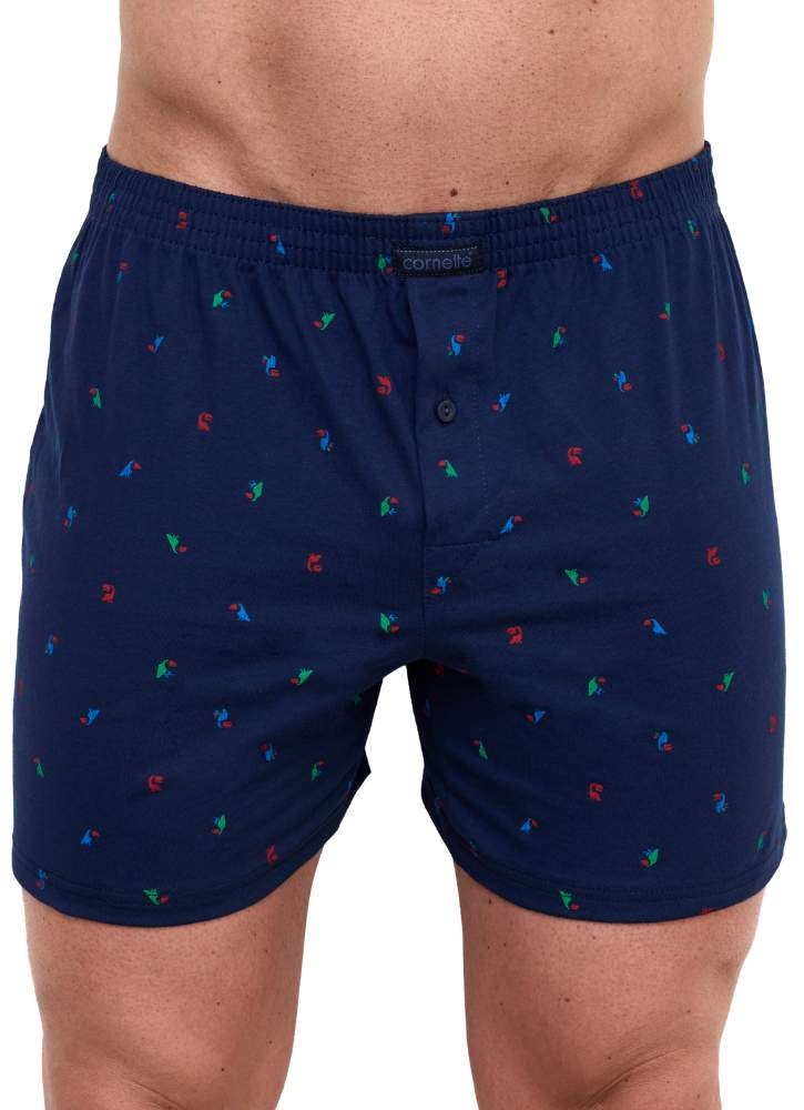 Luźne bokserki męskie w kolorze granatowym Cornette 002/314 comfort