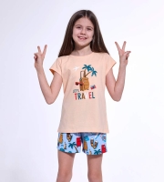 wakacyjan pizama dziewczęca cornette travel