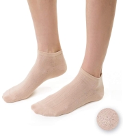 Stopki damskie w ażurowy wzór Steven 114/157 beż