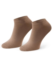 Skarpetki-stopki-bambusowe-męskie-Steven-094- gładkie-beż