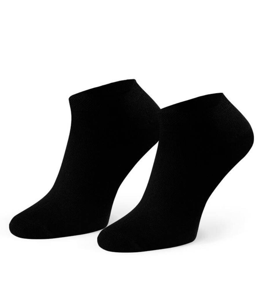 Skarpetki-Stopki-bambusowe-męskie-Steven-094- gładkie-czarne