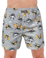Bokserki męskie bawełniane lużne w nietoperze Cornette 001/182 classic