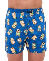 Bawełniane bokserki męskie w kapibary Cornette 001/178 classic