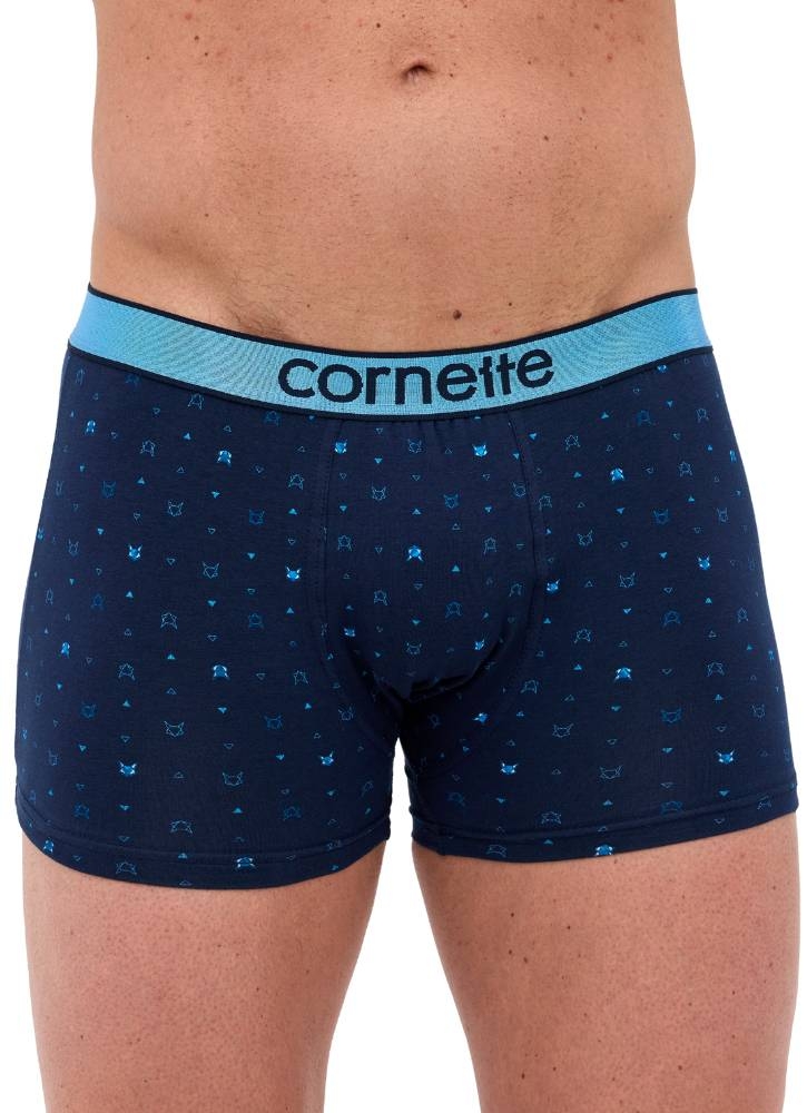 bielizna męska granatowe bokserki z gumą Cornette HE 508-159 High emotion