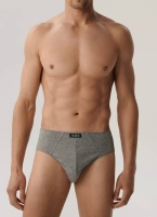 Slipy męskie gładkie 3 pack Atlantic 3BMP-006 classic