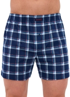 Bokserki męskie luźne w kratkę Cornette 002-323 comfort 