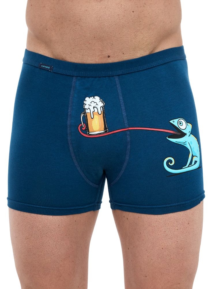 bokserki męskie z kameleonem Cornette Tattoo 280-248 Leon