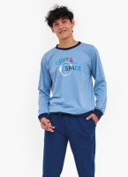 Bawełniana piżama młodzieżowa chłopięca Cornette 998-57 Light