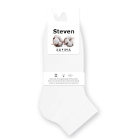 Skarpety półfrotte męskie z bawełną supima Steven 157