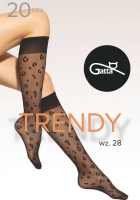 Gatta podkolanówki ze wzorem w cętki Gatta Trendy 28